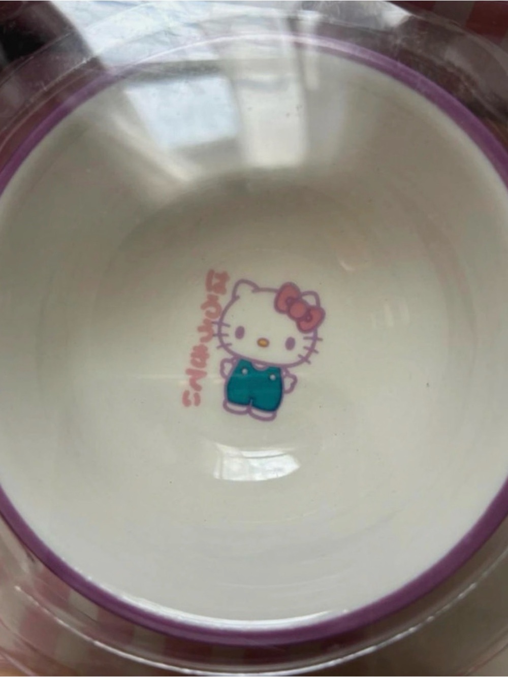 Hello Kitty Sushi Bowl Set and Chopsticks - Picture 5 of 6
